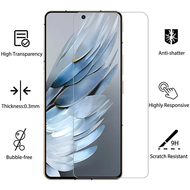 screen protector tempered glass for zte nubia z50s pro phone case on nubiaz50s z 50s z50 s z50spro back cover 360 protective