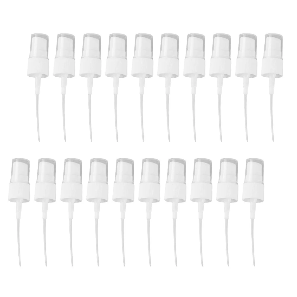 20 Stück Nebelspray-Pumpenköpfe Ersatz für Parfümflaschen, nachfüllbarer Behälter, Sprühgerät, Zubehör, Flaschenverschlüsse