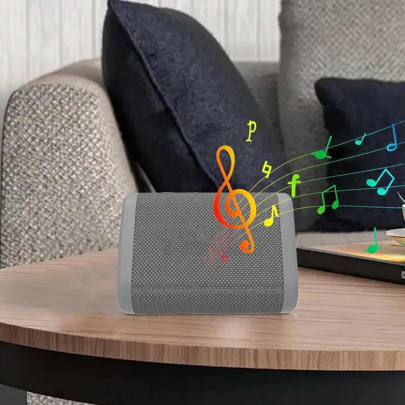 Altavoces inalámbricos, altavoz Retro compacto de viaje con luz RGB, sonido estéreo, Control táctil, dispositivos tecnológicos, batería de larga duración