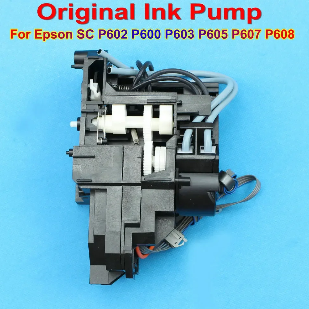 

Original P602 P600 Printer Ink Pump Cap Assy Assembly Capping Station Cleaning Unit for Epson P600 P602 P603 P605 P607 P608 Kit