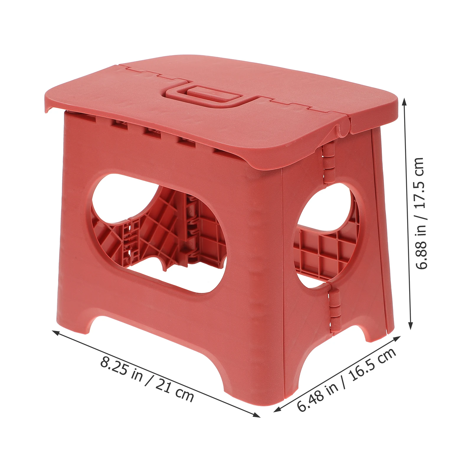 

Plastic Folding Stool Lightweight Durable Foldable Camping Fishing Chair Outdoor Portable Compact Sturdy Kids Home Garden
