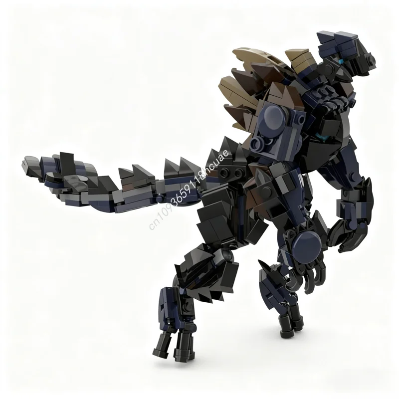 467 elementów MOC Garmadra Kaiju Universe nan Model Klocki Konstrukcyjne Zabawki Edukacyjne Architektura Dzieci DIY Kreatywne Klocki Prezent na Boże Narodzenie