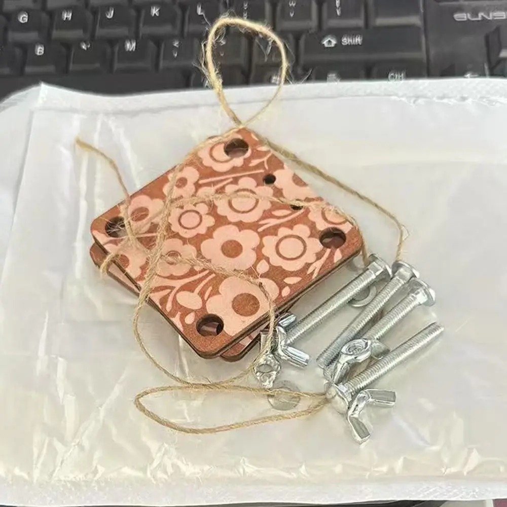 Wooden Pocket Flower Press DIY Portable Specimen Embossing Device Keychain Multi-style Plant Specimen Press Plant Lover Gift