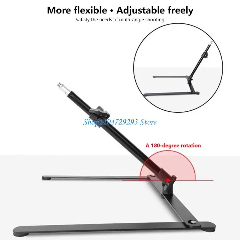 

Multiple Phone Mount Tripods Carbon Steel Construction Stable Base For Video Recording Baking