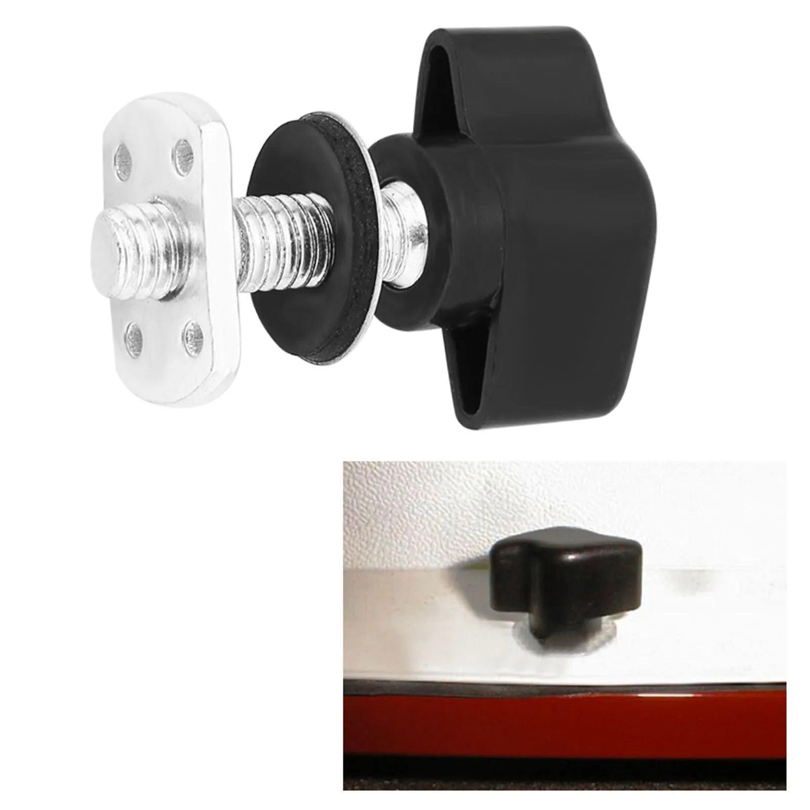 8-teiliges Universelles Hardtop-Schrauben- und Muttern-Set, Rändelschrauben für Jeep Wrangler, Befestigungselemente für YJ TJ JK Modelle