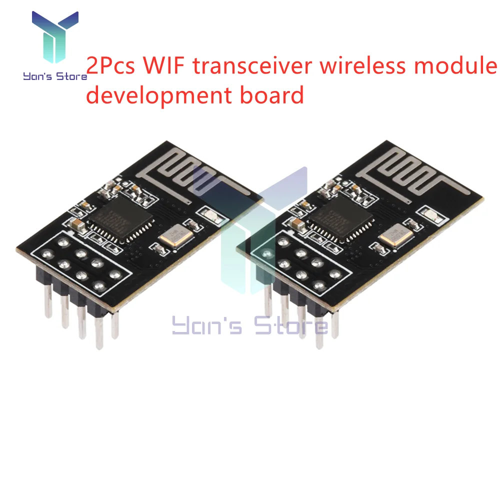 2Pcs ESP8285 Wireless Data Transmission Module WIF Transceiver Wireless Module Development Board Built In Flash Memory 1M