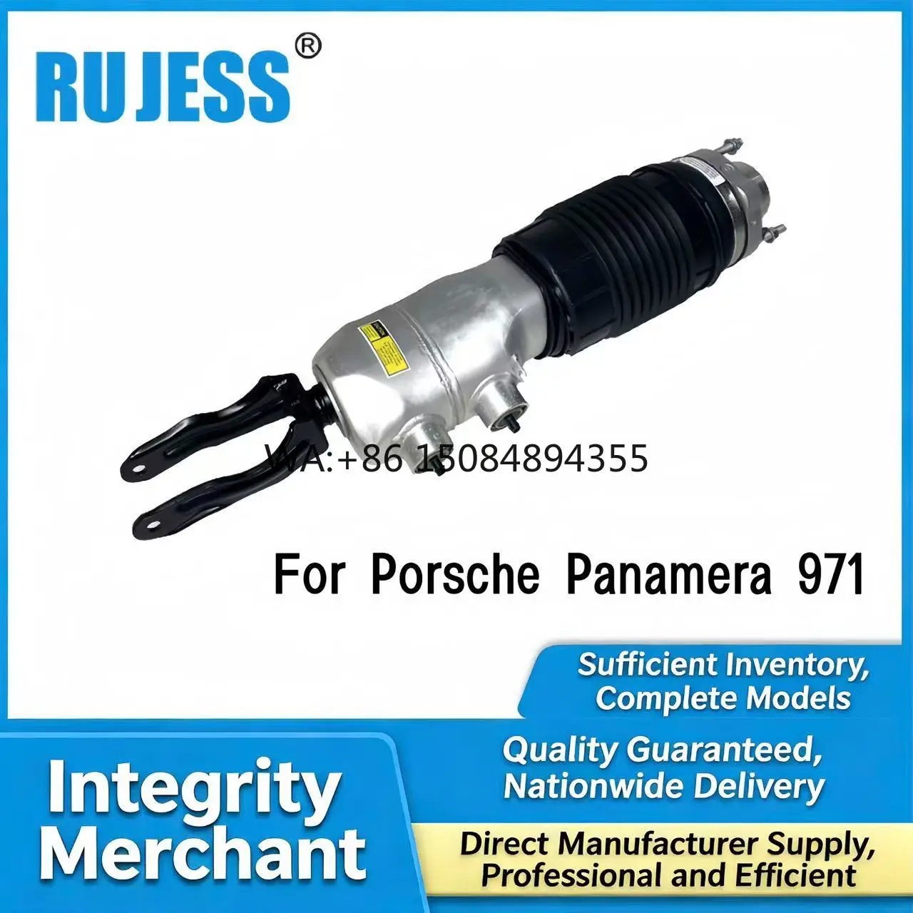 High quality Front Left and Right Air Suspension Shock Absorber For Porsche Panamera 971 OEM 971616037 971616038 2016 2020