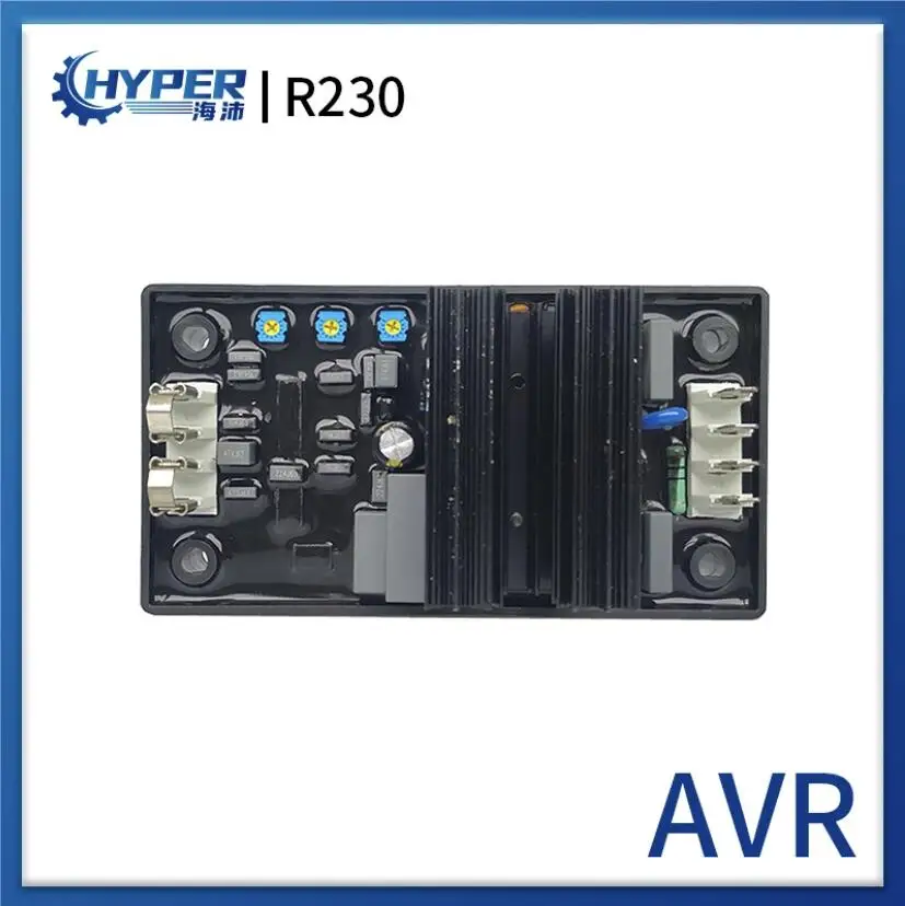 

AVR R230 Digital Automatic Voltage Regulator Stabilizers 220V 380V AC 3 Phase Leroy Somer Diesel Alternator Genset Parts Replace