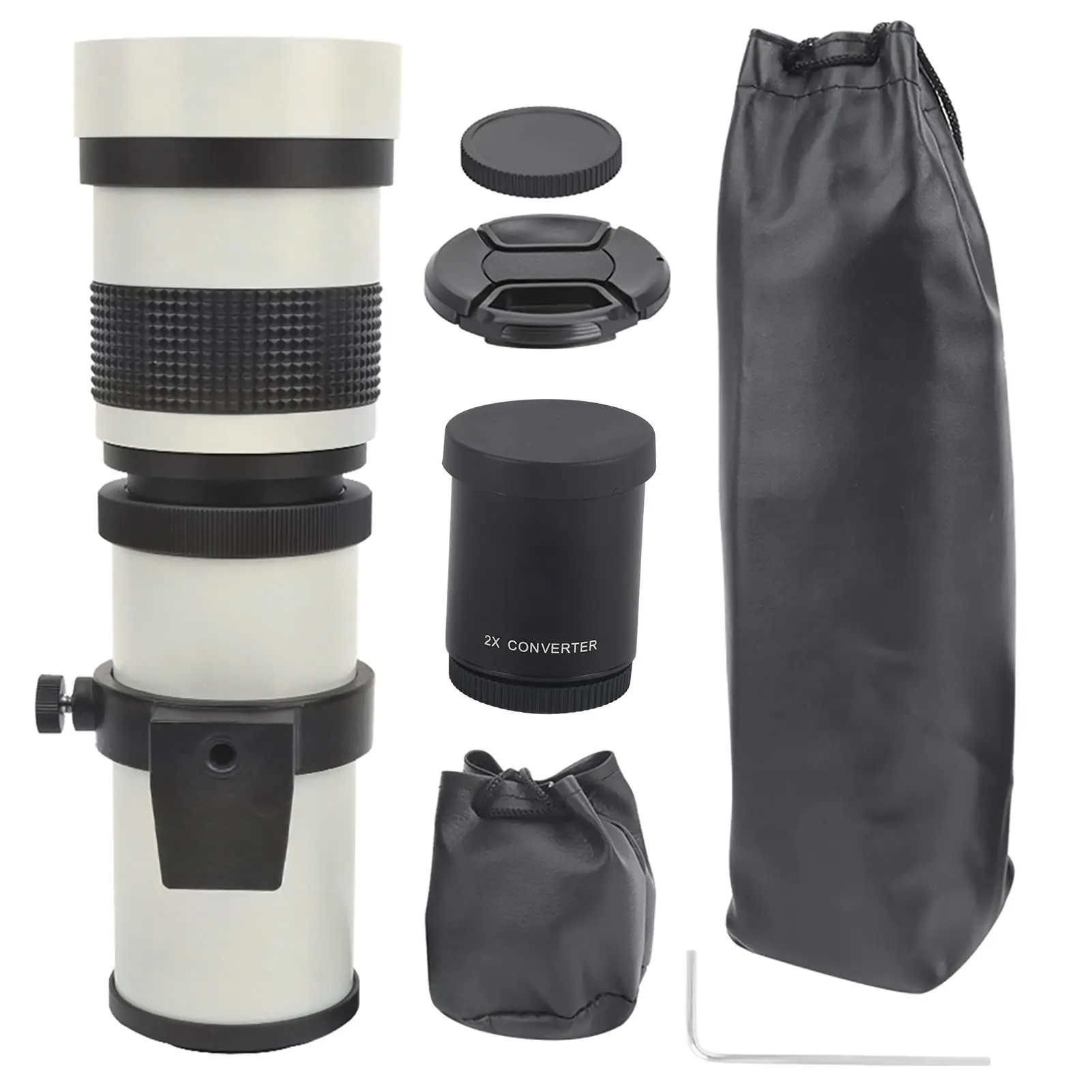 

420-800mm F8.3-16 Manual Zoom Telephoto Lens for ef -S Mount Camera