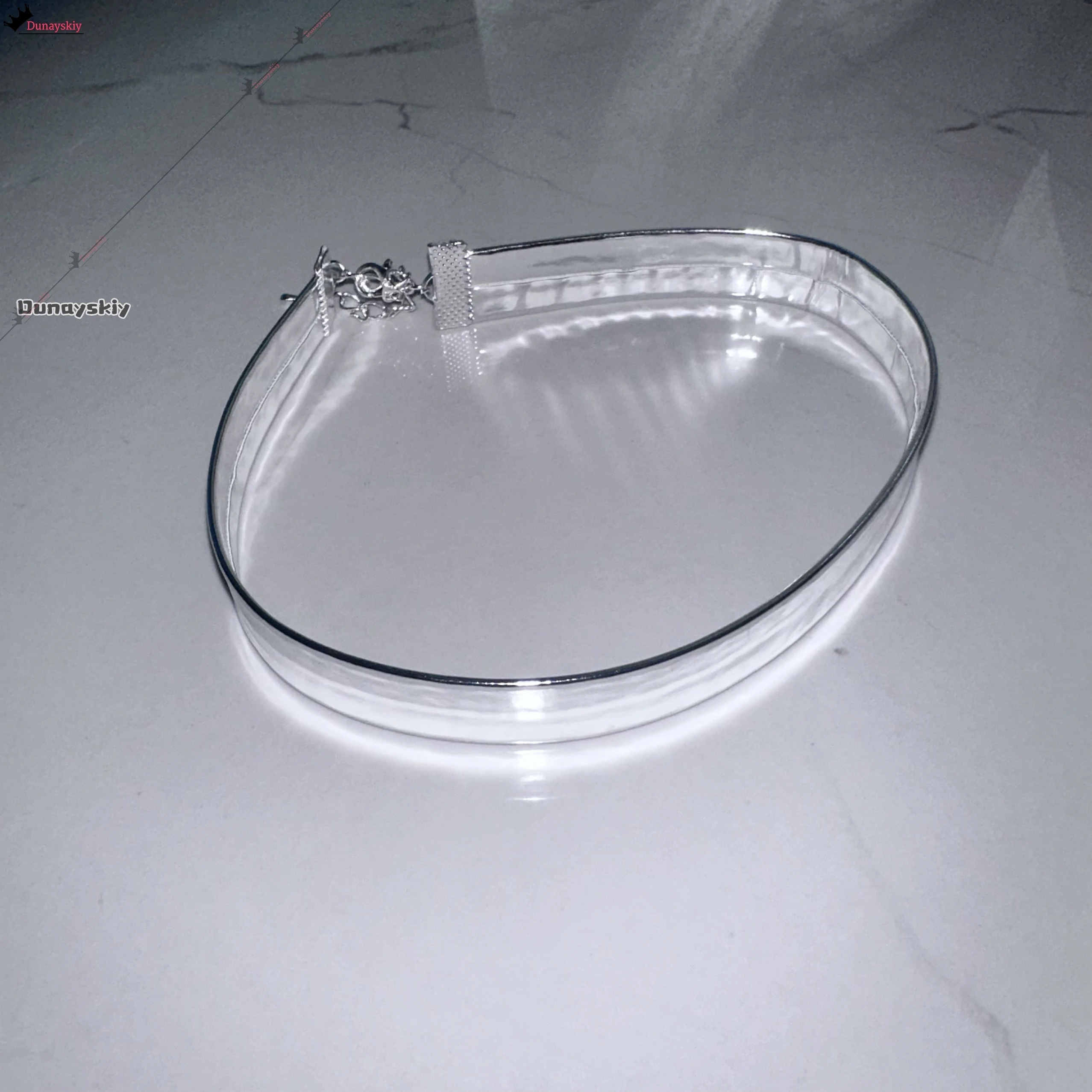 Alien Stage Till คอสเพลย์ Prop โลหะ Tattoo Decals กว้าง 1.5-2 ซม. Silver Chocker ต่างหู Mizi Sua Ivan Luka Hyuna Party Roleplay