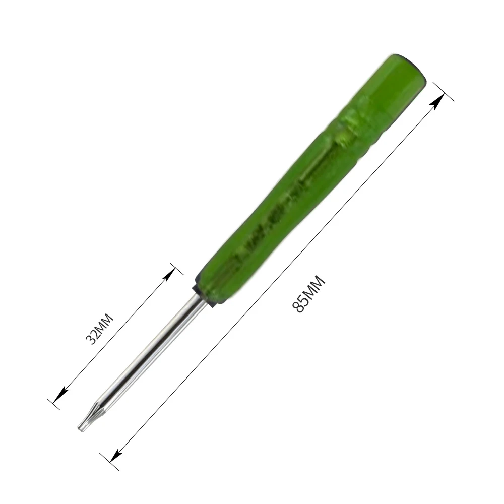 20-teiliger 85-mm-Mini-Schraubendreher CR-V-Stahl-Schraubendreher-Bits Phillips/Flach/Torx/ 5-Punkt/Y-Spitze für Elektronik-Reparaturwerkzeug