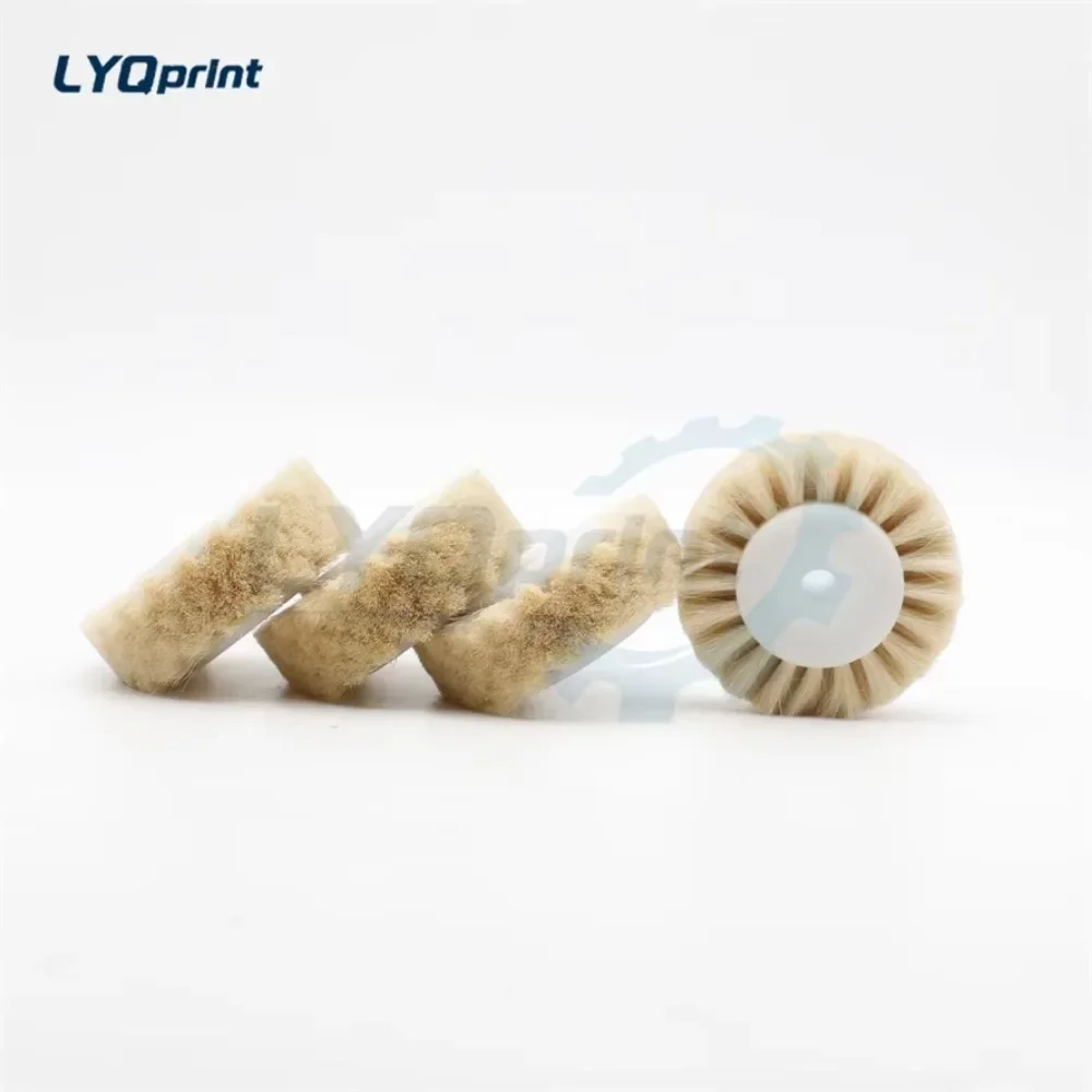 أفضل جودة آلة الطباعة فرشاة عجلة الصحافة ورقة فرشاة عجلة فرشاة مستديرة لهايدلبرغ كوموري رولاند KBA