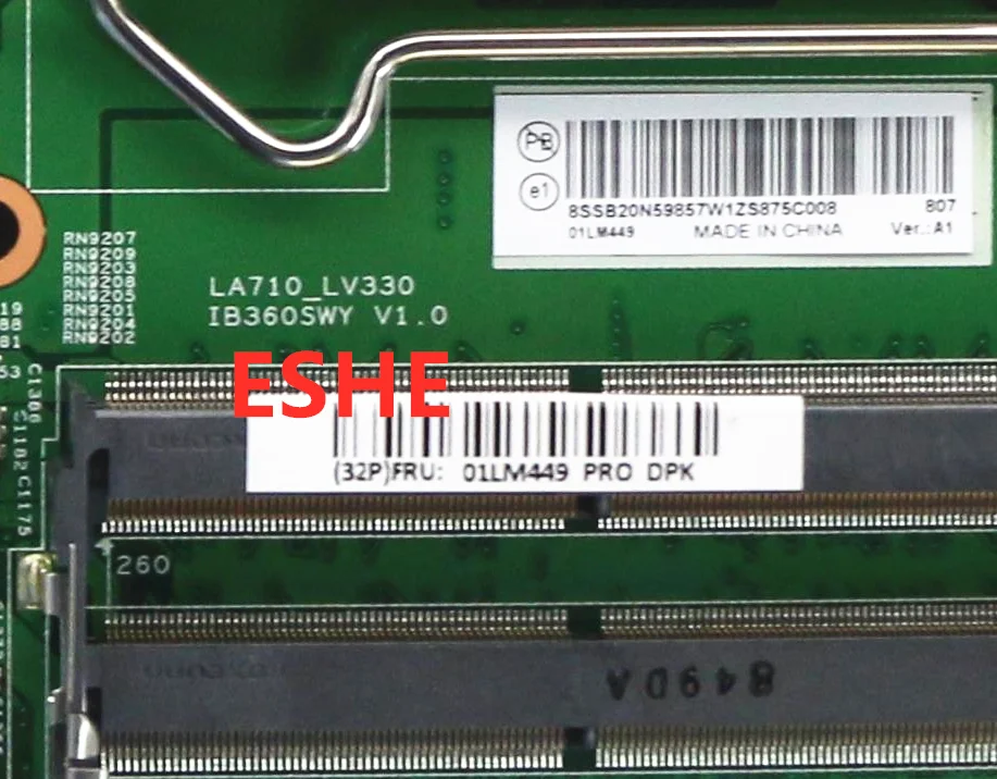 01LM449 لينوفو V330-20ICB الكل في واحد اللوحة الأم IB360SWY اللوحة الرئيسية LA710 LV330 18403-1 348.0AG10.001 B360 2D 100% اختبار