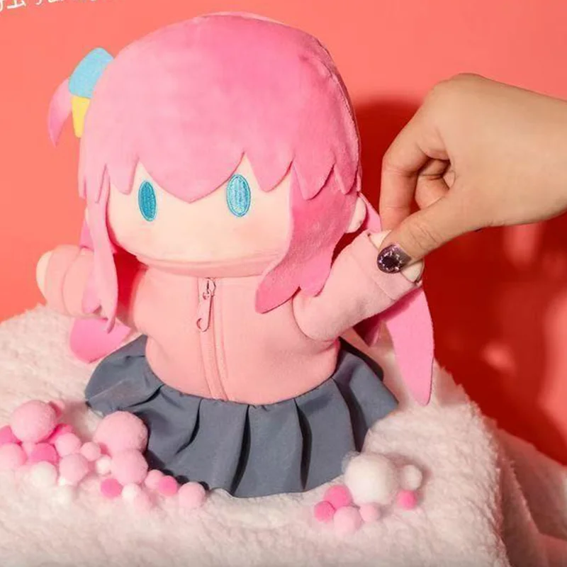 

In stock BOCCHI THE ROCK! Gotoh Hitori Hand Puppet Anime Figure Cute Plush Toy Dolls Girl Christmas Gift 25cm