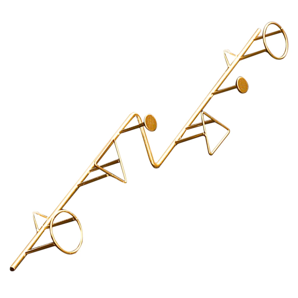 

Multifunctional Hooks Metal Wall Hanging Coat Hangers Storage Decorative Key Chain Vintage Iron Rack Bedroom Bathroom Home