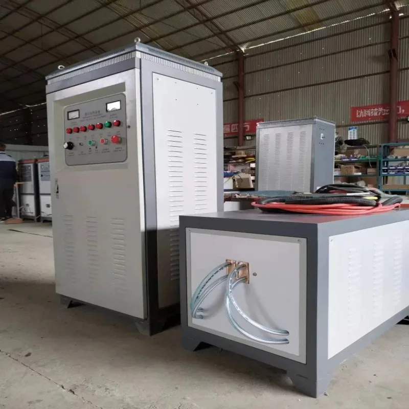 

Blacksmith Equipment Induction Furnace High Frequency Heater 160KW 380V 500kg/h Heat Treatment Engine Pump установка ТВЧ