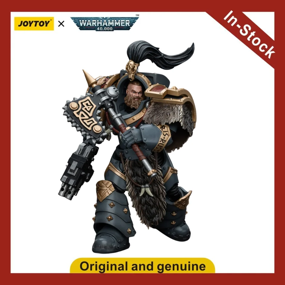 

【UA】JOYTOY Warhammer 40K Масштаб 1/18 Фигурки Space Wolves Varagyr Terminator 4 модели Игрушки Подарки