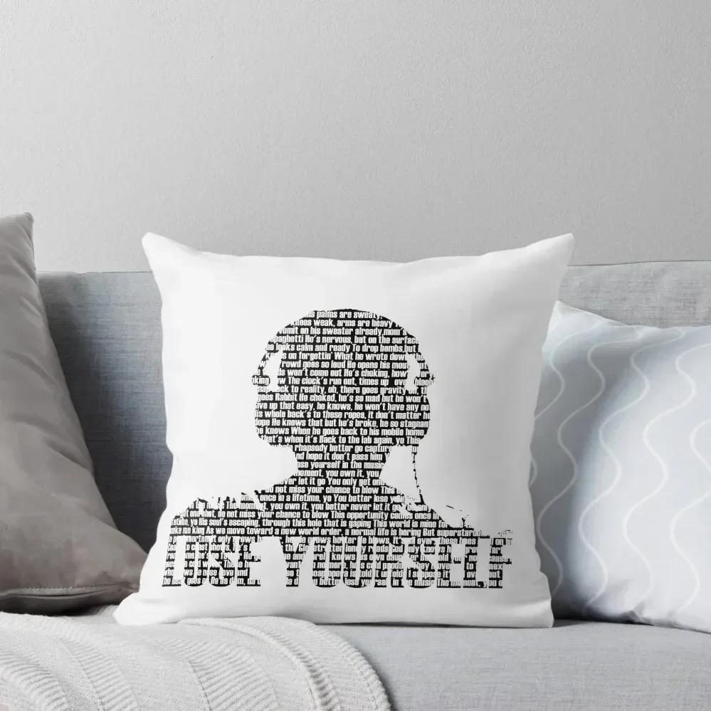 Lose Yourself Throw Pillow Christmas Pillowcase Sofas Covers Christmas Covers For Cushions pillow