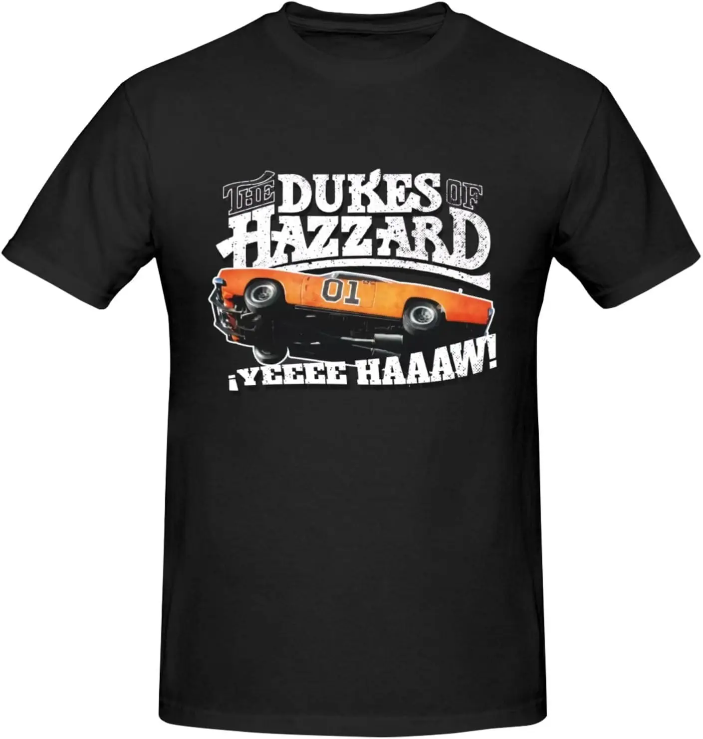 

The Dukes Funny of Movie Hazzard Men's Short Sleeve Classic T-Shirt ClassicPrint Cotton T-Shirt