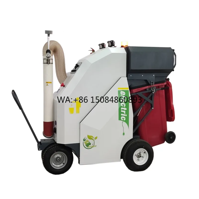 Leaf Sweeper48V Electric Ride-On Street Vacuum Floor Sweeper New Condition Manual For Leaf Cleaning With Batterygardeninggiardin