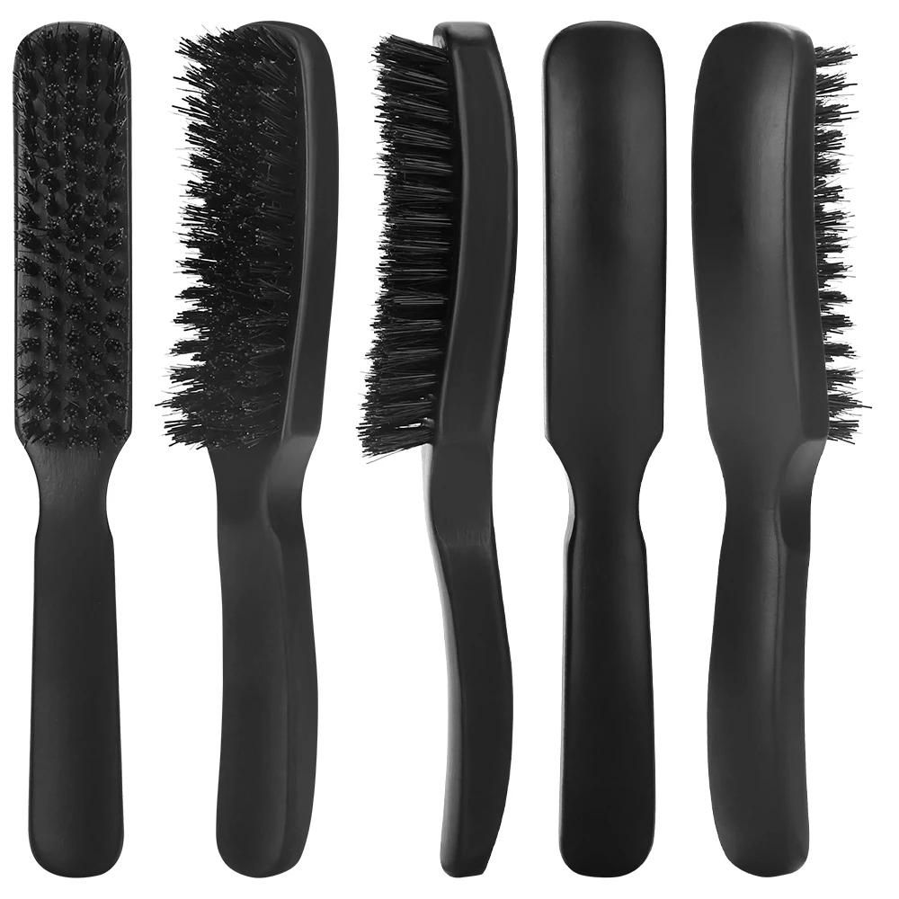 Neue Friseur Weiches Haar Reinigung Pinsel Borsten Für männer Bart Rasieren Kamm Massage Gesichts Haar Pinsel Salon Styling Werkzeuge – Detail 5