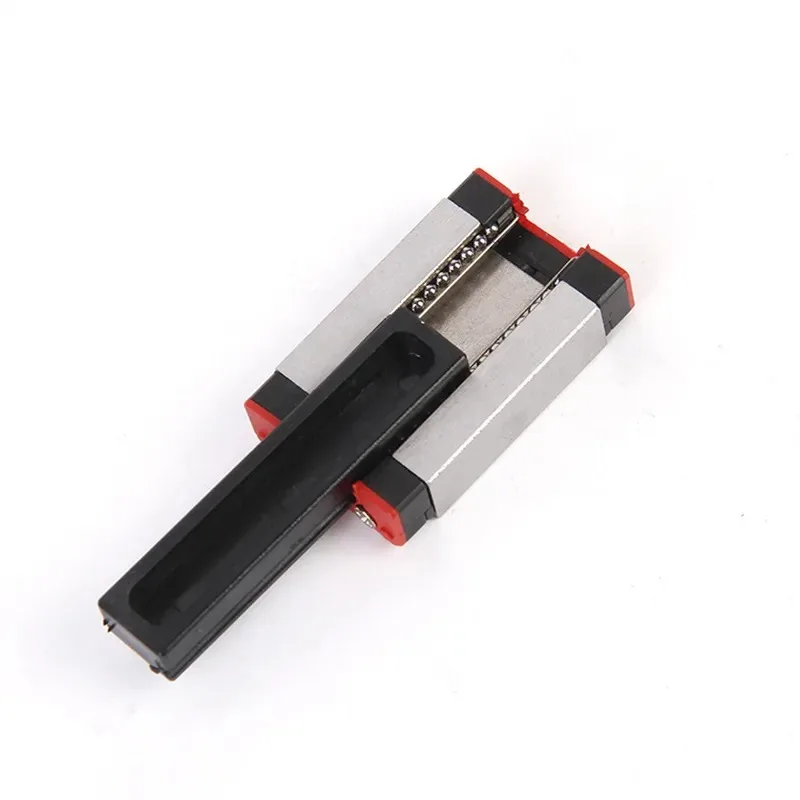 12mm Linear Guide MGN12 Miniature Linear Rail L=100-1000mm+1pc MGN12H or MGN12C Block Carriage for 3D Printer Black/Red 3