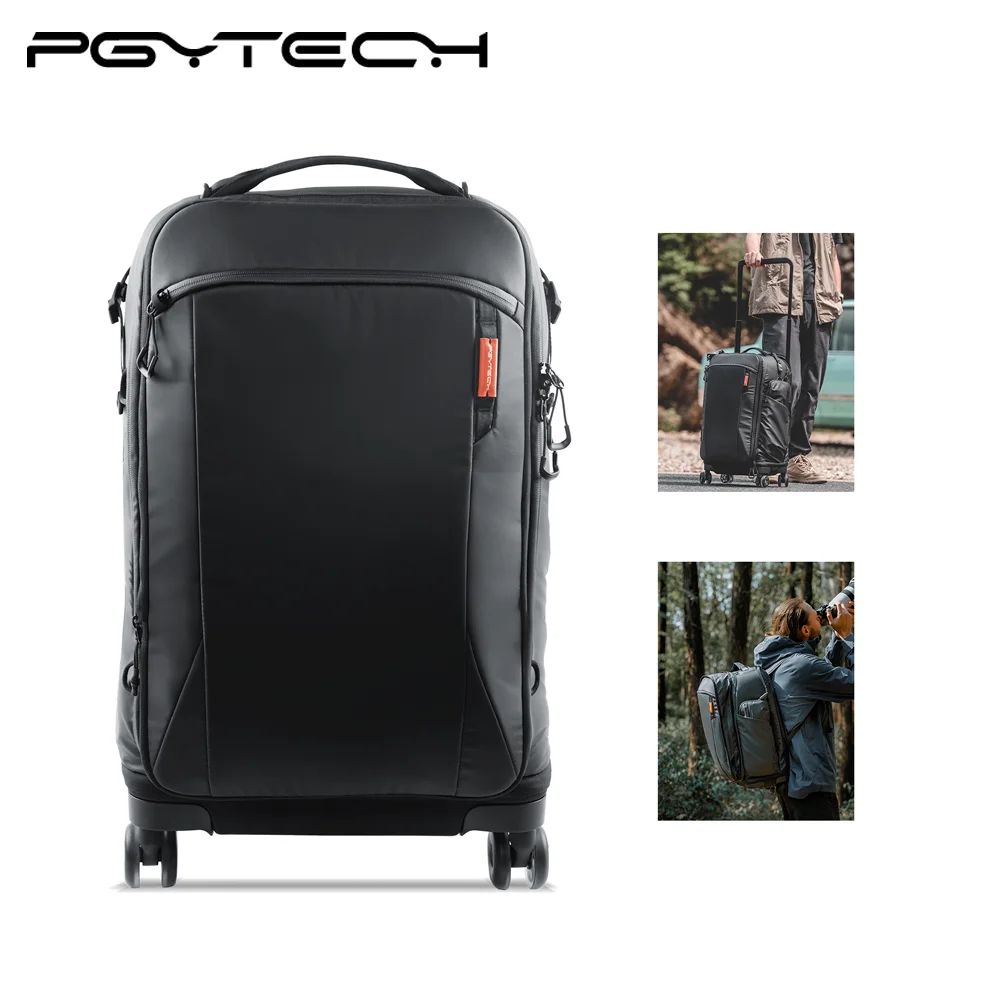 PGYTECH Walizka na wózek fotograficzny Torba fotograficzna Torba na aparat DSLR Profesjonalny plecak na zewnątrz Sprzęt bagażowy Walizka podróżna