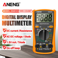 Professional Multimeter ANENG DM850 AC/DC Voltage Meter DC Current Data Retention Ohm Automatic Digital Multimetro Tester Tools