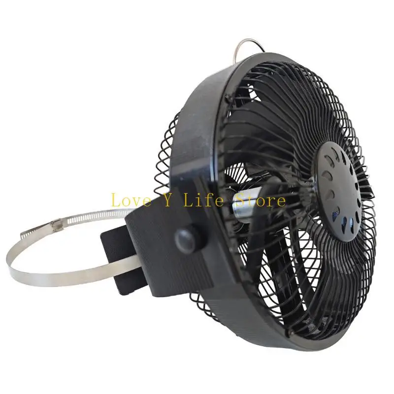 

L74C Вентилятор дровяной печи Черные камины 6 листов Тепловой вентилятор печи для дровяных горелок Камины Дружественный