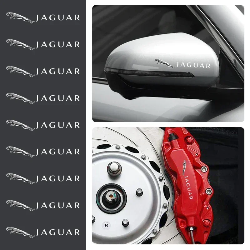 

Креативные наклейки-эмблемы для авто, декоративные наклейки на стеклоочистители для Jaguar XF XJ XJL XE XKR XK E F I PACE JS R Sport