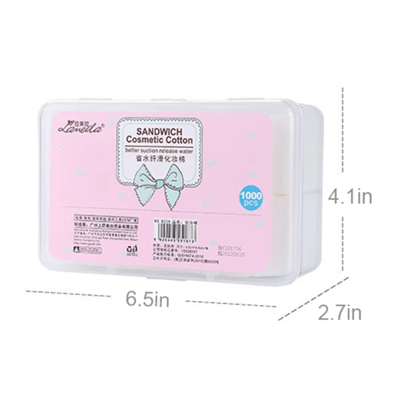 Set Disposable Makeup Cotton Wipes Soft Makeup Remover Pads Ultrathin Facial Cleansing Paper Wipe Make Up Tool