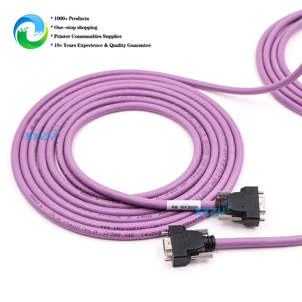 BYHX Board 14P igus Cable for Solvent Printer Pictorial Machine LVDS Main Data Line 4M 6M 6M