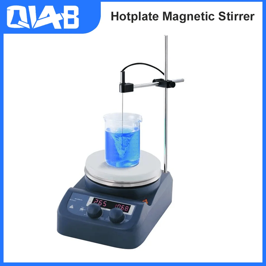 

MS-H280-Pro Laboratory Mini Capacity 3L Stainless Steel With Double LED Digital Ceramic Coated Plate Hotplate Magnetic Stirrer