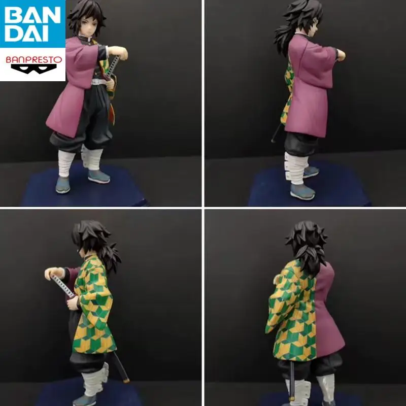 

in stock Genuine BANDAI BANPRESTO NARUTO Shippuden Grandista Tomioka Giyuu PVC 28cm Anime Figure Model Collector Toy Gift