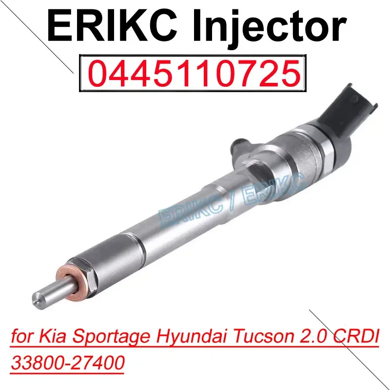 

0445110725 Diesel Fuel Injector 33800-27400 Sprayer Nozzle Parts 0 445 110 725 for Bosch Kia Sportage Hyundai Tucson 2.0 CRDI