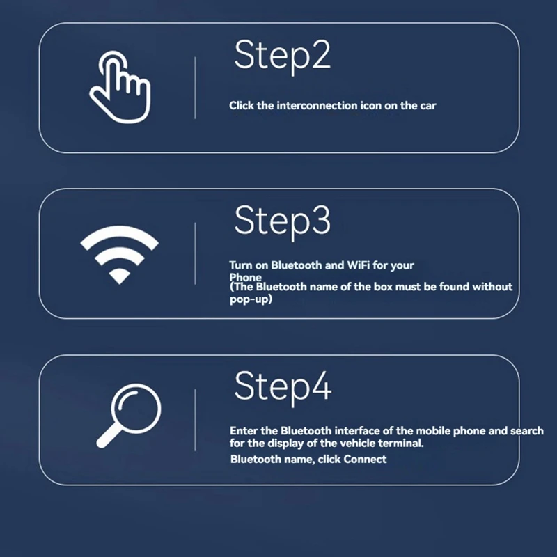 Adaptor USB nirkabel 2 dalam 1 untuk mobil, adaptor otomatis Android 2 dalam 1 dengan kabel konversi, adaptor mobil ke nirkabel