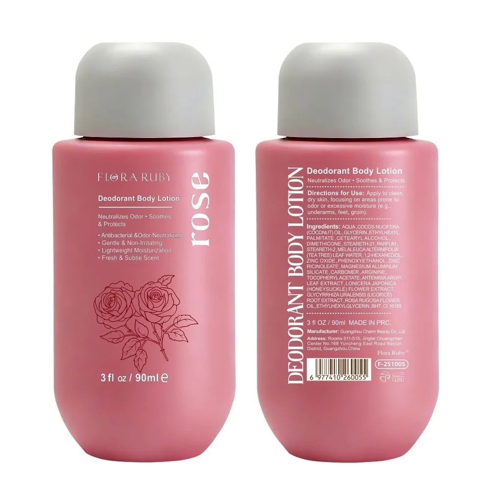 Crack-Preventing Fragranced Deodorizing Body Lotion Fragranced Formula Deodorizing Properties Hand Cream Nourishing Ingredients