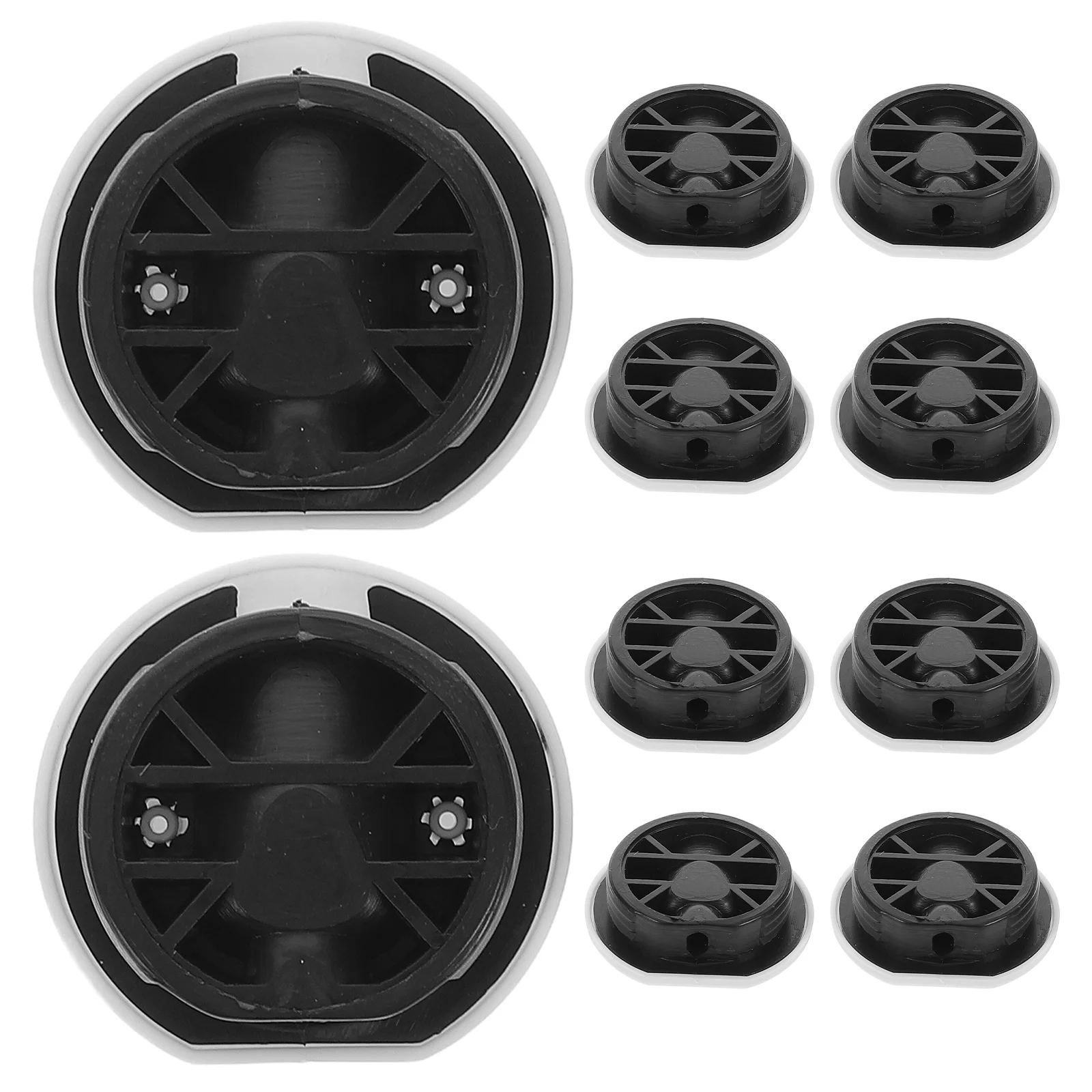 

10 Sets Furniture Connector Round Corner Codes Durable Material Versatile Design Easy Installation RV Modification Bedside