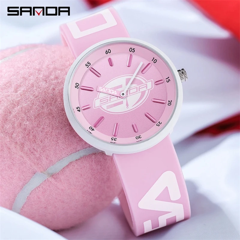 

SANDA 3211 New Watch Unisex Sport Original Man Lady Quartz Wristwatch 50m Waterproof Fashion Simple Thin Male Female Cool Clock