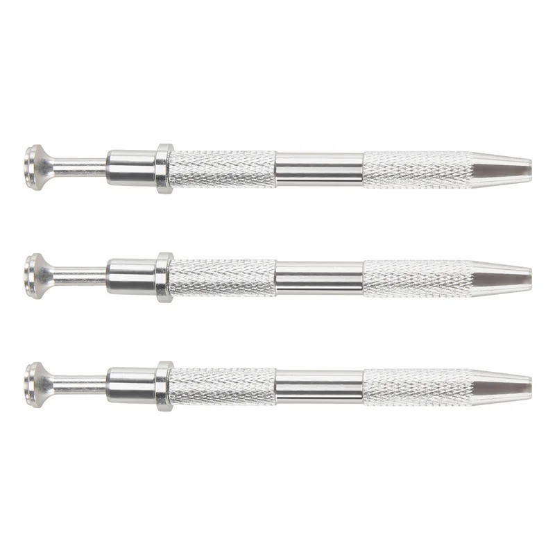 أداة التقاط GOOD-3 عبوات من الفولاذ المقاوم للصدأ مكونة من 4 مخالب، 4 شوكات لشريحة IC، مكونات إلكترونية، فضي