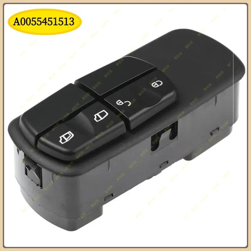 A0055451513 para Mercedes Benz Atego Axor 2 1998-2014 accesorios interruptor de ventanilla principal de energía eléctrica A0055451513 0015451213