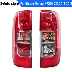 Car Rear Tail Light Red Color Left/ Right LHD Rear Tail Lamp Assembly NO Bulbs and Wire For Nissan Navara NP300 D23 2015-2019