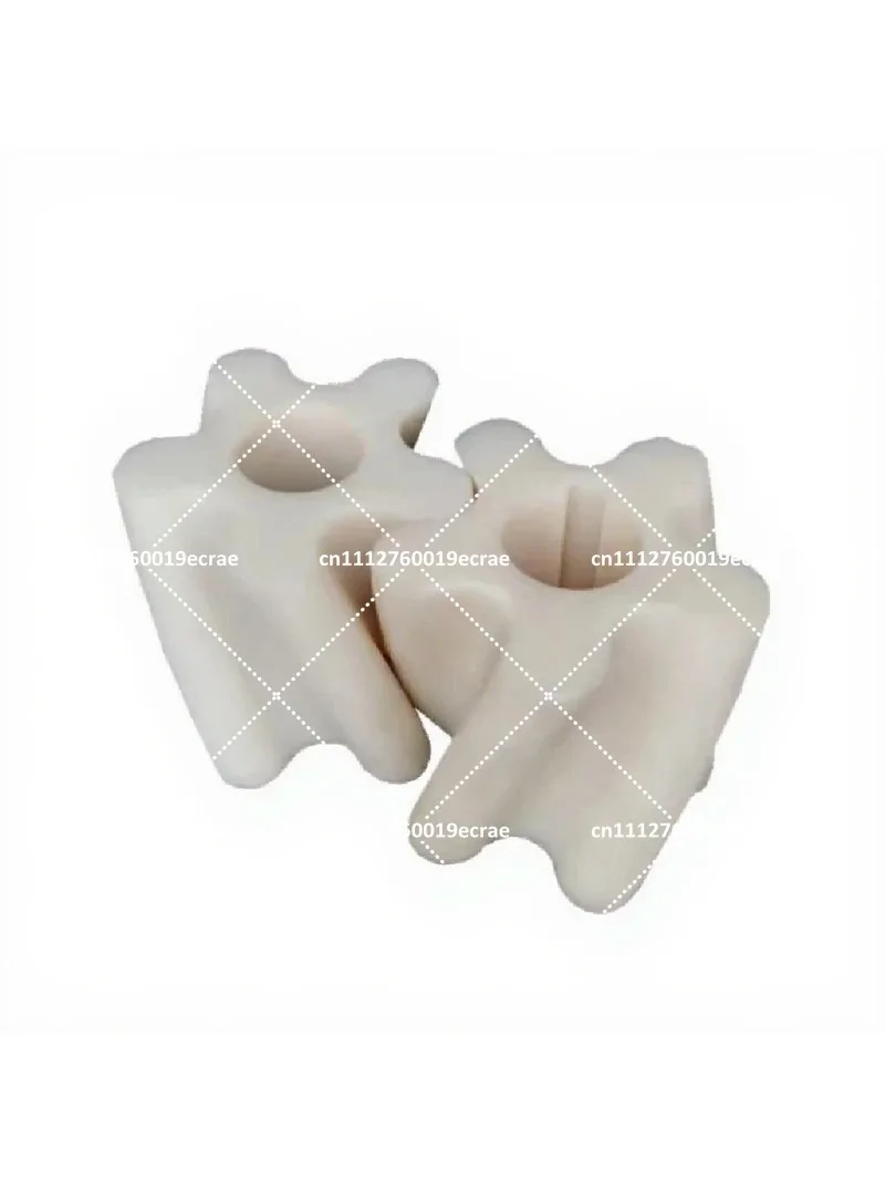 Nylon Arc Gear Oil Pump Accessories Three-wheel Sprinkler Pump Plastic Water Wheel Inner Core Rubber Wheel