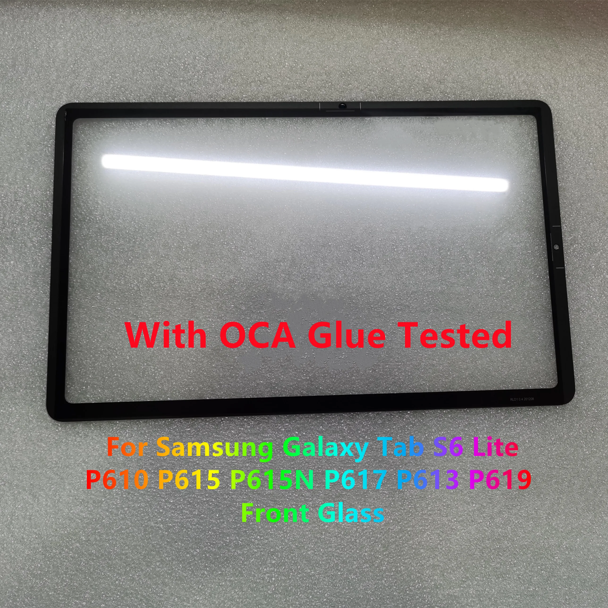 New 10.4'' For Samsung Galaxy Tab S6 Lite P610 P615 P615N P617 P613 P619 Touch Screen Front Outer LCD Glass With OCA 100% Tested