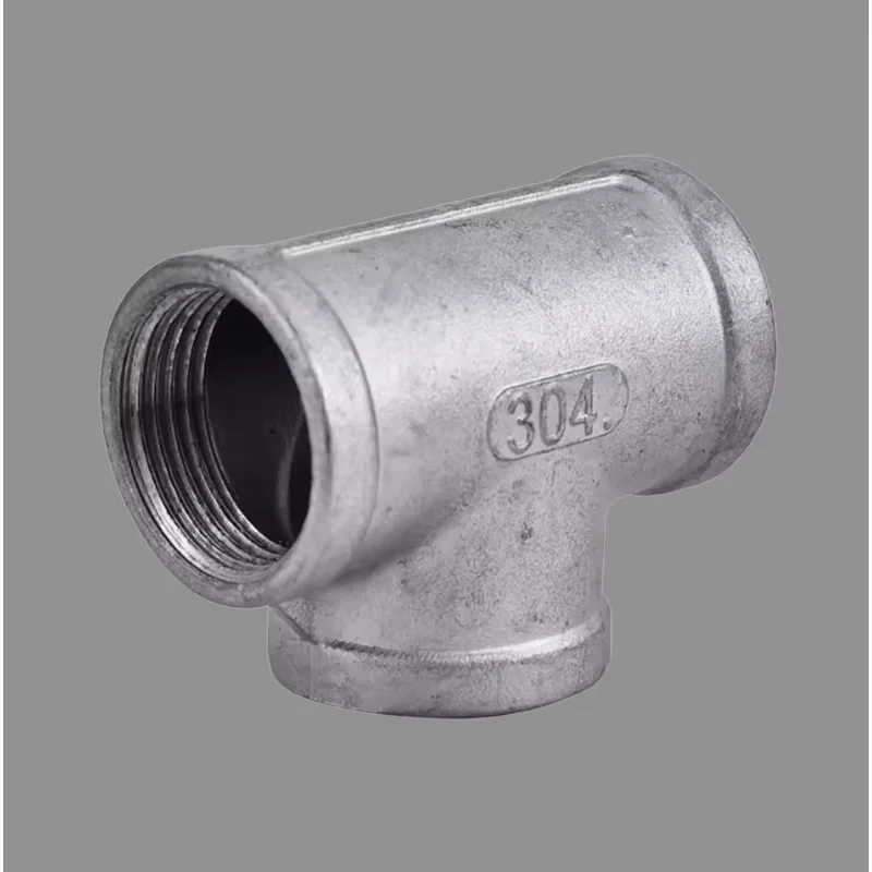 

Ss304stainless Steel Internal Thread Equal Diameter Three-way Joint Water Heating Fittings 2to 6minutes 1 Inches 1/4 3/4 1/2