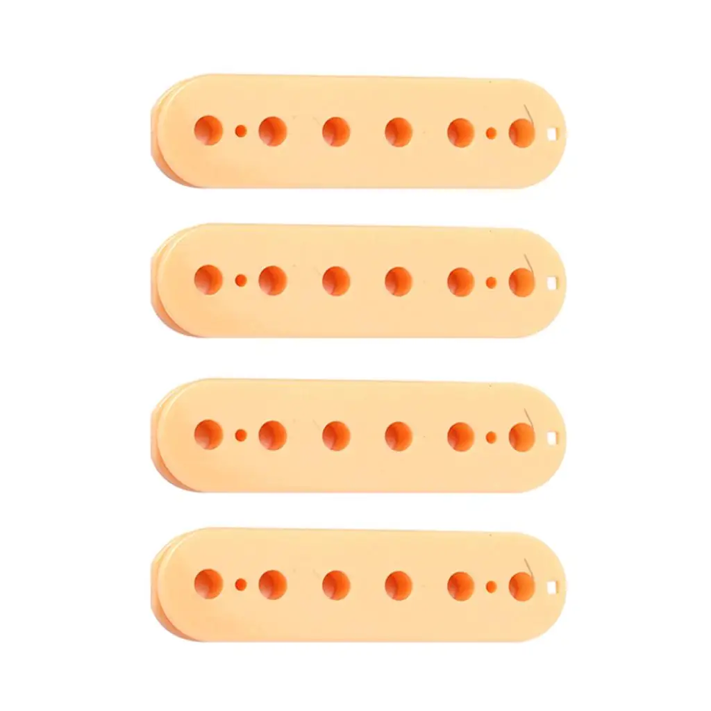 4 peças de guitarra de bobina lateral de parafuso de captador para fabricantes de captadores