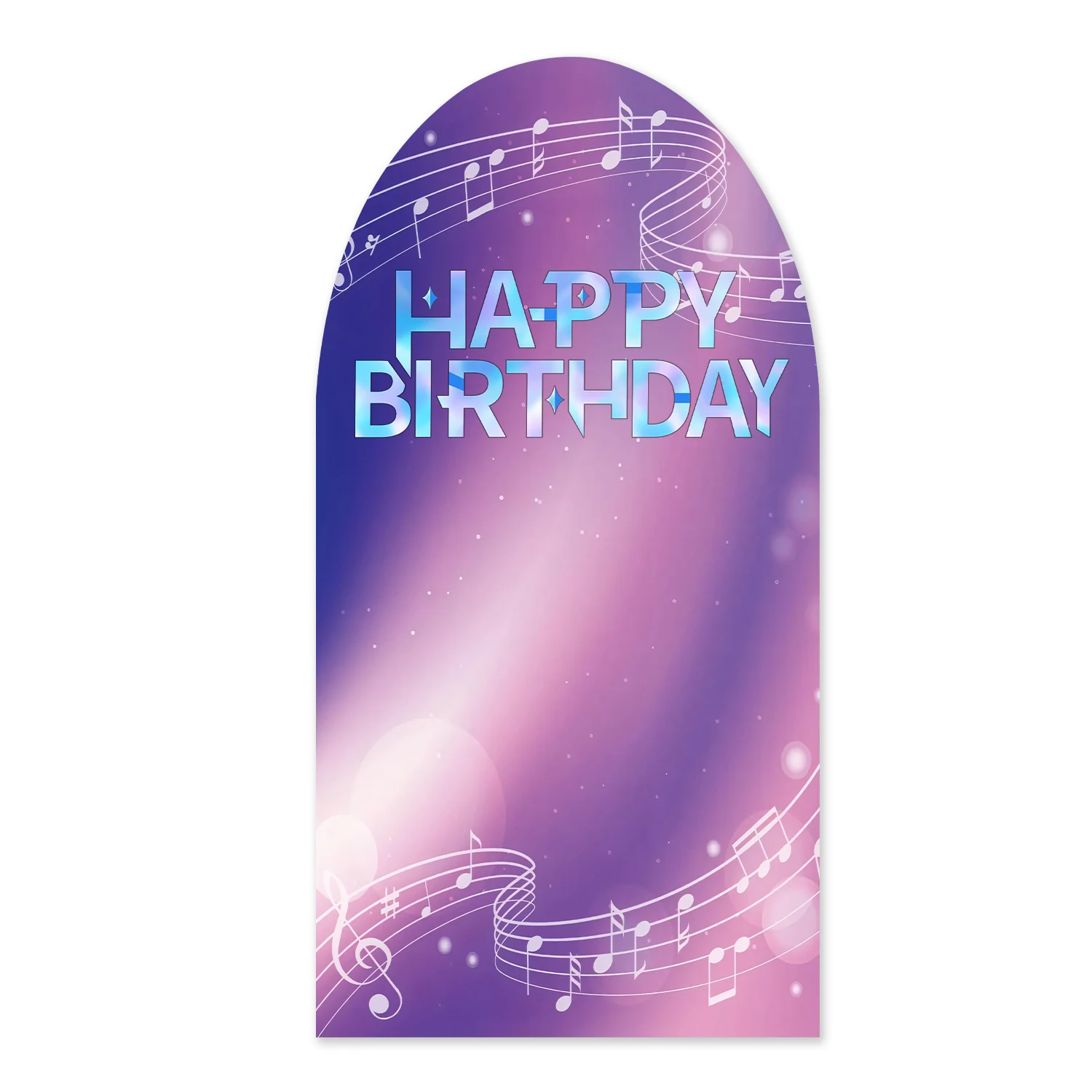 1 Stück K-Pop Geburtstags-Themen-Hintergrund-Bogen-Abdeckung, Happy Birthday Mädchen Geburtstagsparty-Hintergrund, Fotografie-Dekoration, Fotostudio – Detail 6