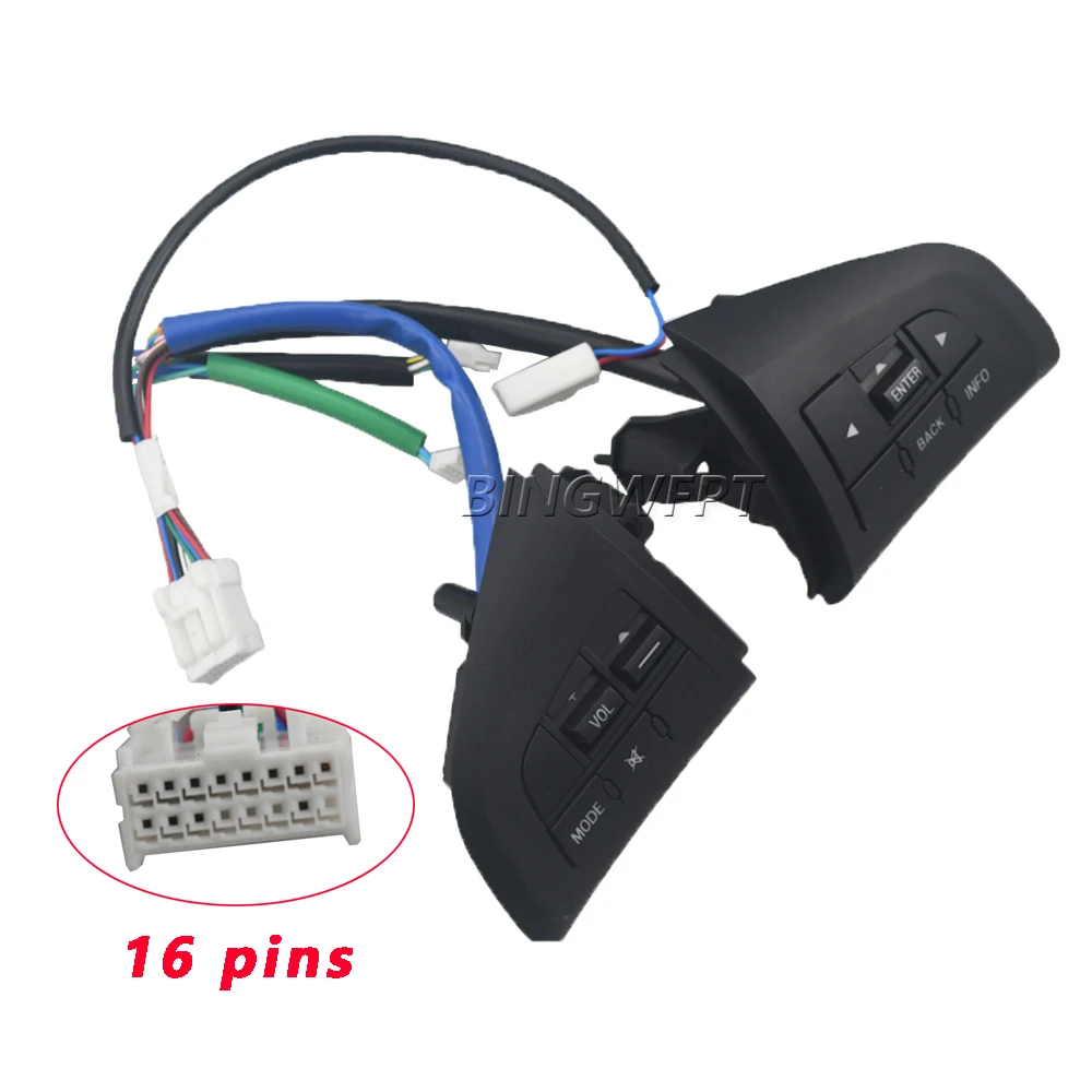 

Car Steering Wheel Button Switch Control Audio Button For Mazda CX-7 2011-2013