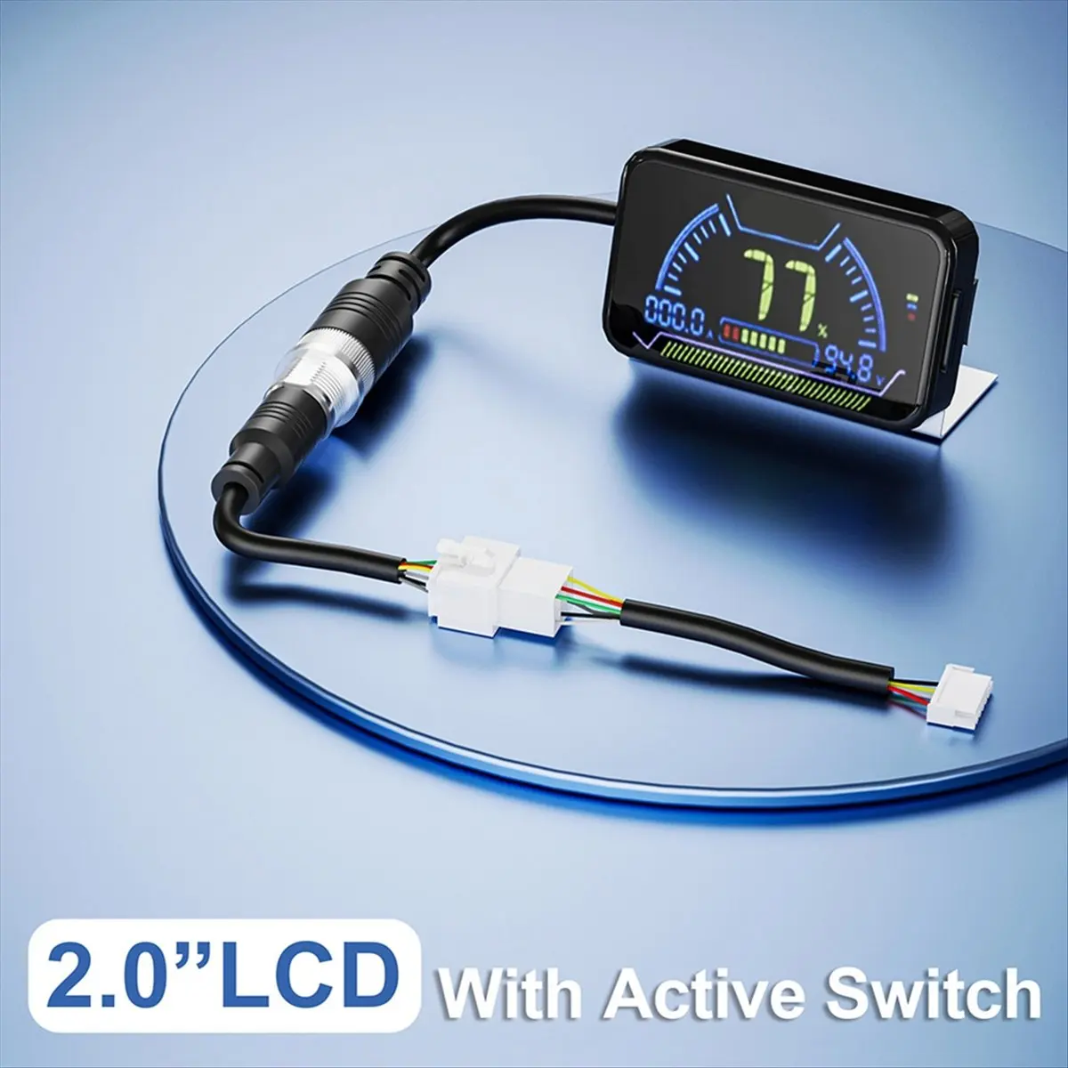 L77A  Accessory 4.3 Inch LCD Display Screen with Active Switch Monitor for JK Smart