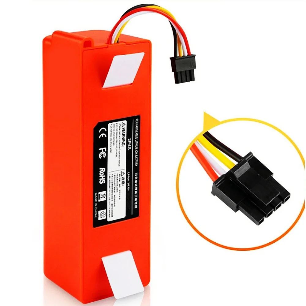 100% Original BRR-2P4S-5200S Robotic Staubsauger Ersatz Batterie Für Xiaomi Roborock S55 S60 S65 S50 S51 S5 MAX S6 Teile